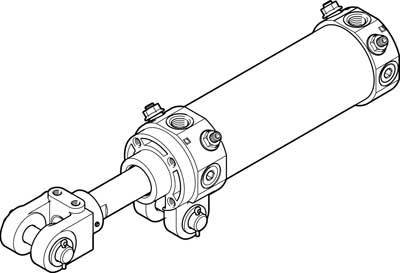 купить FESTO 565754 DWB-63-125-Y-G Gelenkzylinder  Hublaen