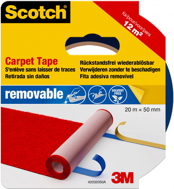 купить 3M  42032050 Teppichklebeband ScotchВ® Blau (L x B)