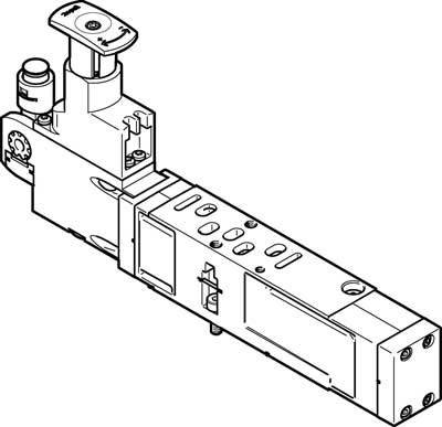 купить FESTO Reglerplatte VABF-S4-1-R2C2-C-6 540160     1