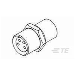 купить 2273015-1 TE Connectivity M8 Cable Assembly Single-Ended Female Straight / 200 mm Cable, 4 wire / Unshielded