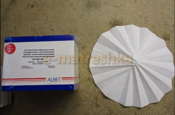 купить Бумажный фильтр DF2555320, 2555, diameter 320 mm, 100 штук в 1 упак. (Hahnemuhle)