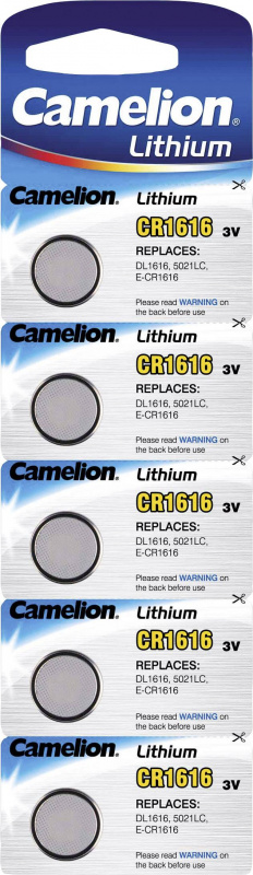 купить Camelion CR1616 Knopfzelle CR 1616 Lithium 50 mAh