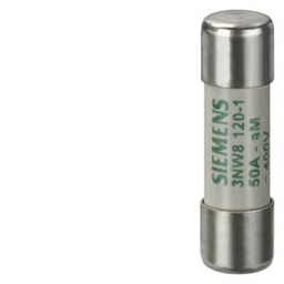 купить 3NW8110-1 Siemens CYLINDRICAL FUSE A.M. ACC. TO FRENCH STANDARD  (NFC) / WITHOUT INDICATOR SIZE 14X51MM, 500V 25A