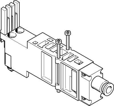 купить FESTO Vertikal-Versorgungsplatte VMPA2-VSP-QS5/16