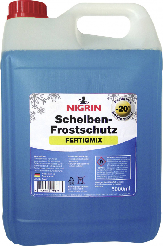 купить Nigrin Scheibenfrostschutz Fertigmix 74487 5 l