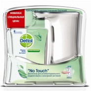 купить Дозатор для жидкого мыла Dettol сенсорный + картридж  Зеленый чай и имбирь
