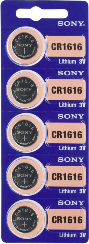 купить Sony CR 1616 Knopfzelle CR 1616 Lithium 60 mAh 3 V