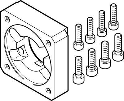 купить FESTO Flansch 1190796 EAMF-A-80A-140A    1 St.