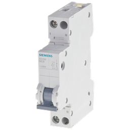 купить 5SY6025-6 Siemens CIRCUIT BREAKER 6KA 1+N/1MW B25 / SENTRON Miniature circuit breakers / 5SY60 miniature circuit breakers