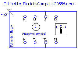купить 30556 Schneider Electric ammeter module for NS 160 - 4P 160 A / NS160