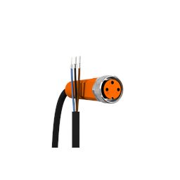 купить AA001 Autosen M8 socket, straight, with 2 m PUR cable, 3 poles / PUR cable, 3 x 0.25 mm? (32 x O 0.1 mm), O 3.7 mm, halogen-free / Protection IP67 / IP68 / IP 69K