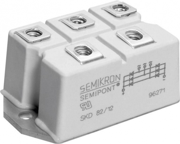купить Semikron SKD82/16 Brueckengleichrichter G36 1600 V