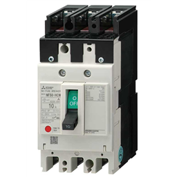 купить NF50-HCW_3P_003A_F Mitsubishi Molded Case Circuit Breaker 3-Pole 3A Front connection type