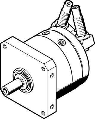 купить FESTO Schwenkantrieb 1145100 DSM-T-25-270-CC-A-B G