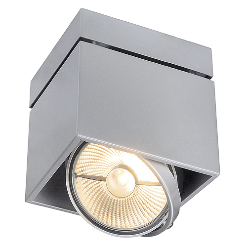 купить LI117104 Schrack Technik KARDAMOD SURFACE SQUARE ES111 SINGLE, max. 75W, silber