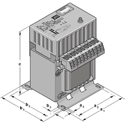 купить 076-0428 SBA-TrafoTech Compact DC power supplies with AC and DC output
