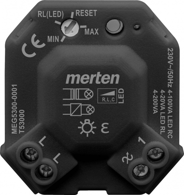 купить Merten MEG5300-0001 Unterputz Dimmer Geeignet fuer