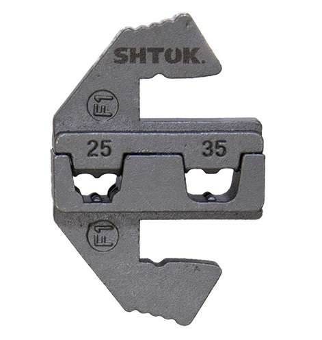 купить Матрица сменная для опрессовки втулочных наконеч. (клевер) 25.0/35.0 Тип F1 SHTOK 03502-09