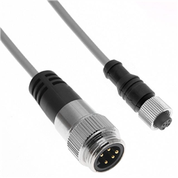 купить MINDCDD-5MFP-2M Mencom PVC Cable - 22/24 AWG - 300 V - 4A / 5 Poles Male Straight to Female Straight Plug 2 m