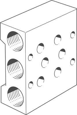 купить FESTO Anschlussblock 10185 PRS-1/4-2