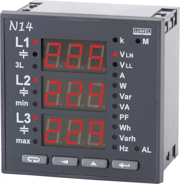 купить Lumel N14 22008 Programmierbares 3-Phasen Multimet