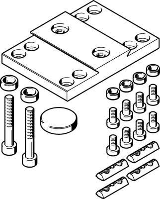 купить FESTO Adapter 189661 HMSV-45    1 St.