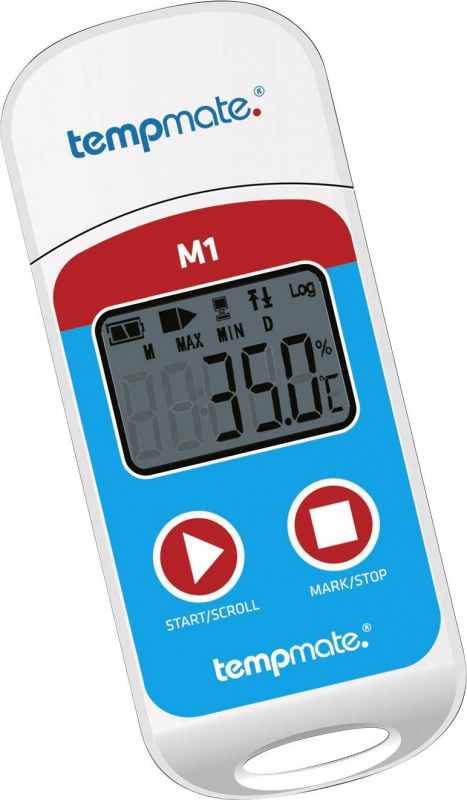 купить tempmate M1 Temperatur-Datenlogger  Messgroesse Temp