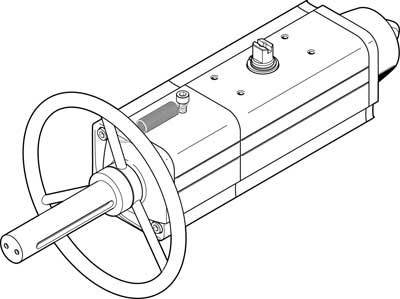 купить FESTO Schwenkantrieb 8005027 DAPS-0053-090-RS2-F05