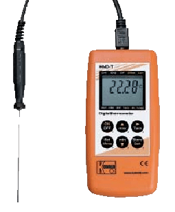 купить Переносной измерительный прибор для измерения потока, влажности и температуры HND-F115