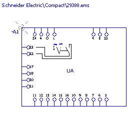 купить 29380 Schneider Electric automatic controller - UA / 380..415 V