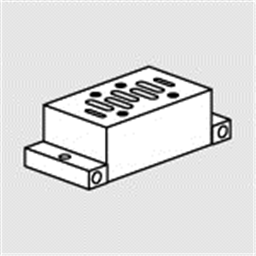 купить 228001110 Metal Work Single base with bottom couplings for valves ISO 2