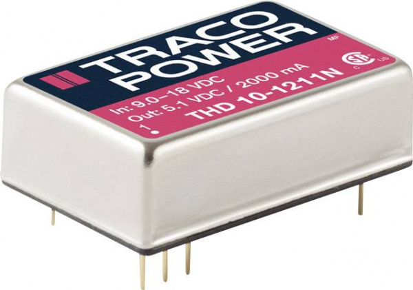 купить TracoPower THD 10-2412N DC/DC-Wandler, Print 24 V/