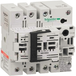 купить GS1DD4 Schneider Electric TeSys GS - выключатель-разъединитель-предохранитель 3P + N, 32А