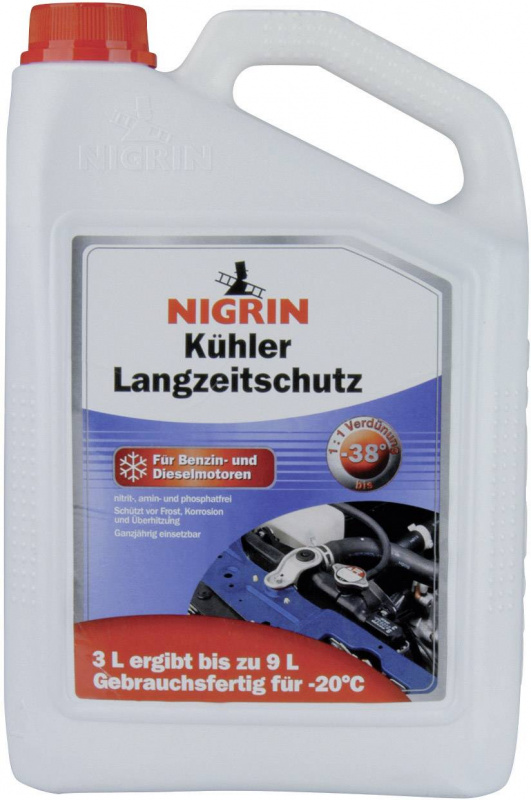 купить Nigrin Kuehler-Langzeitschutz Konzentrat 73944 3 l