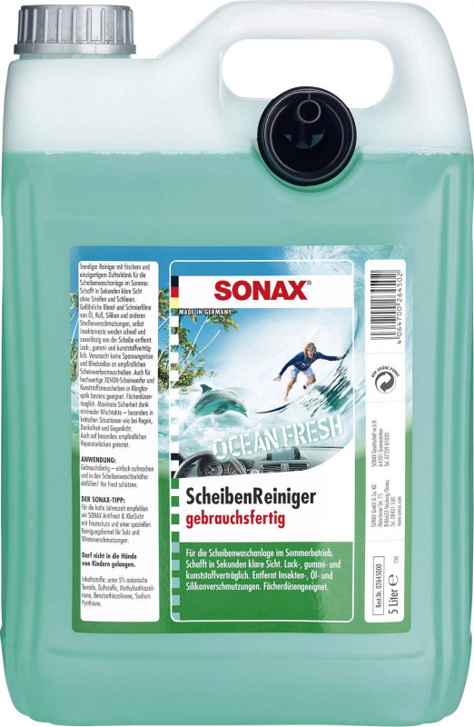 купить Sonax Ocean Fresh 264500 Scheibenreiniger gebrauch