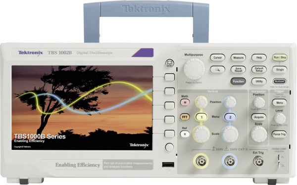 купить Digital-Oszilloskop Tektronix TBS1072B 70 MHz 2-Ka