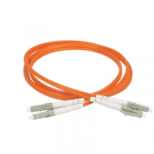купить Патч-корд оптический коммутационный соединительный для многомодового кабеля (MM); 50/125 (OM2); LC/UPC-LC/UPC (Duplex) (дл.25м) ITK FPC50-LCU-LCU-C2L-25M
