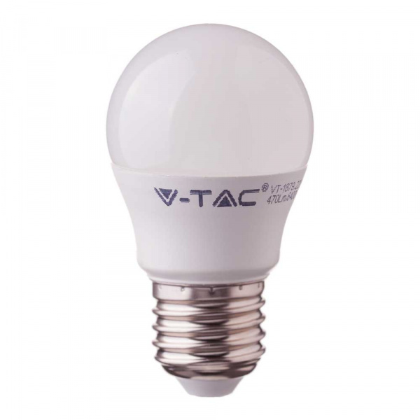 купить LIVTS263 Schrack Technik LED Globe 4,5W E27 470lm 6400K G45 220-240V IP20 180°