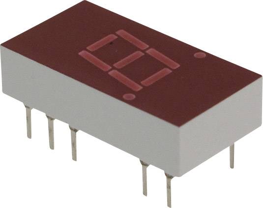 купить Broadcom 7-Segment-Anzeige Rot  7.62 mm 2.1 V Ziff