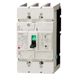 купить NV250-SVU_3P_125A_100/200/500mA_F Mitsubishi Earth Leakage Circuit Breaker 3-Pole 125A 100/200/500mA selectable Front connection type