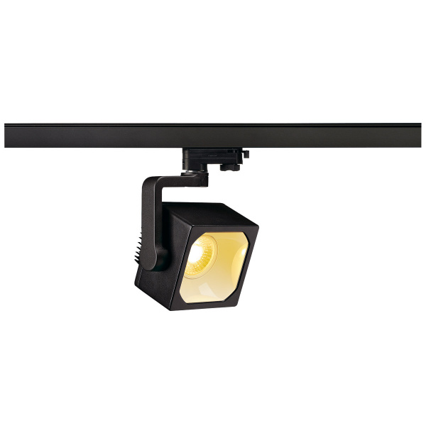 купить LI152750 Schrack Technik EURO CUBE Spot, 3000K, CRI90, 60°, 3P.-Adapter, schwarz