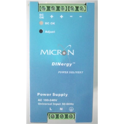 купить MD120-12-1 Micron 96W x 12Vdc DIN-Rail mounted switching power supply