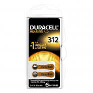 купить Батарейки DURАCELL ZA312 для слух. аппаратов бл/6шт
