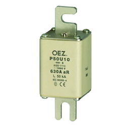 купить OEZ:17515 OEZ Плавкая вставка для защиты полупроводников / Un AC 1000 V / DC 600 V, aR - характеристика для защиты полупроводников только против короткого замыкания, для винтов M10, без Cd/Pb