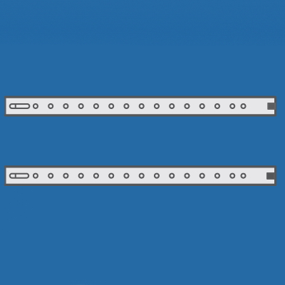 купить Комплект направляющих для шкафа ДКС R5SOE145