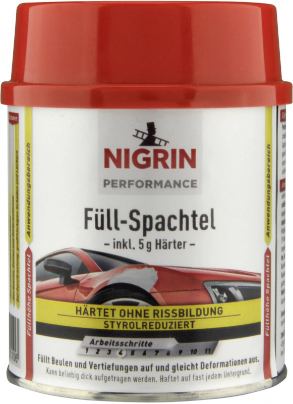 купить Nigrin Performance 72110 Fuell-Spachtel 250 g