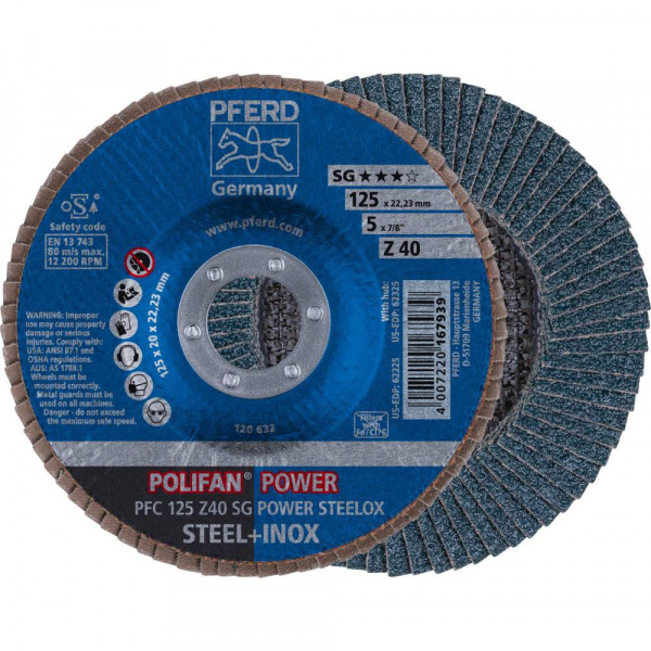 купить POLIFAN-Faecherscheibe PFC 125 Z 40 SG POWER STEELO