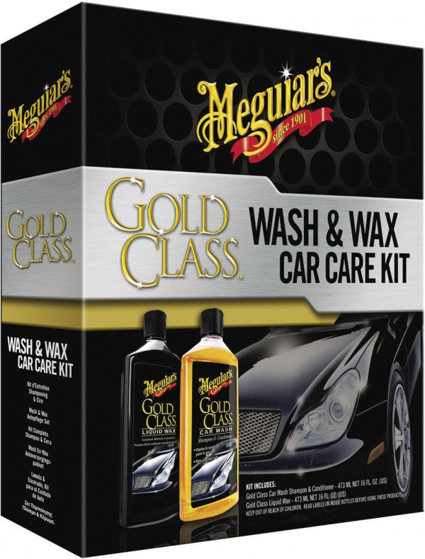 купить Meguiars Gold Class Wash & Wax Car Care Kit G9966