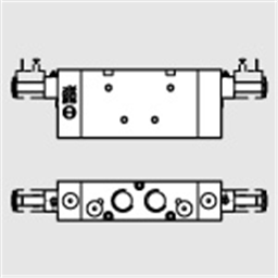 купить 7030021600 Metal Work 70 series valve electro-pneumatic couplings 1/2" 5/2 slave bistable