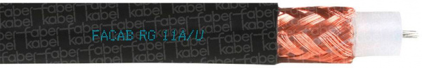купить Faber Kabel 100258 Koaxialkabel Aussen-Durchmesser: